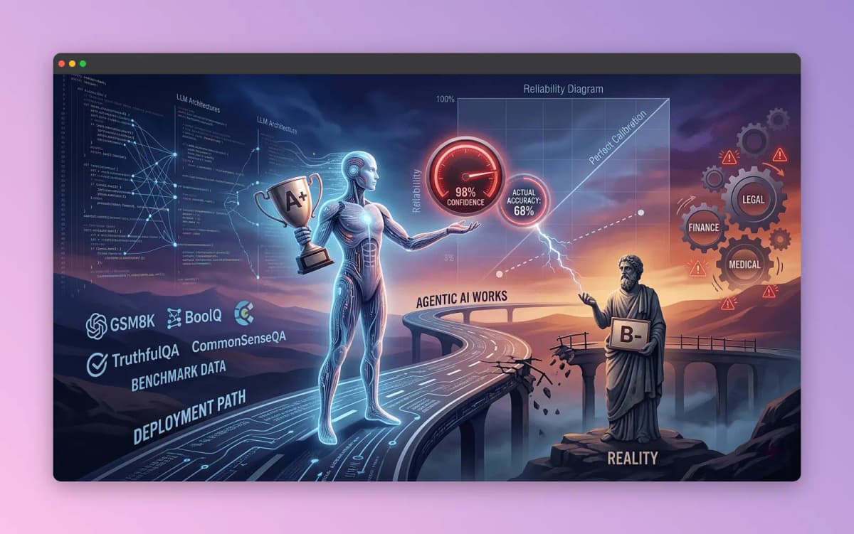 LLM Confidence Calibration Benchmark